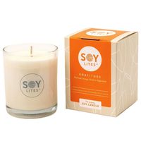 SoyLites Gratitude Moisturising Aromatherapy Soy Candle 
